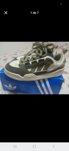 Tênis adidas adi2000 verde e bege