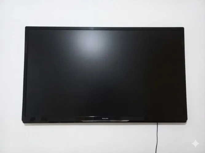 TV Philips com defeito