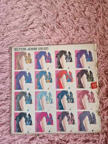 LP vinil: Elton John - Leather Jackets