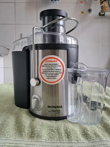 centrifuga extrator de sucos mondial Juicer turbo 127volts
