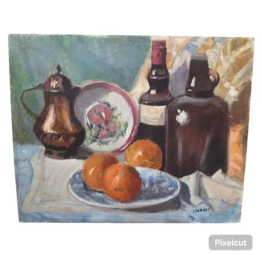 Quadro óleo sobre tela - Alberto Lima torres