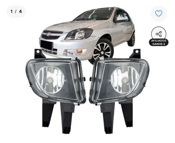 Par farol milha celta, Corsa