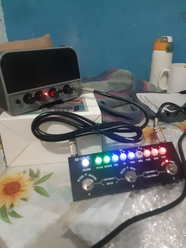Amplificador lekato, pedaleira cuvave