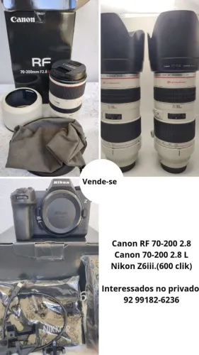 Lente e câmera