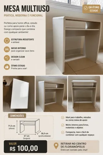 Mesa multiuso 100,00