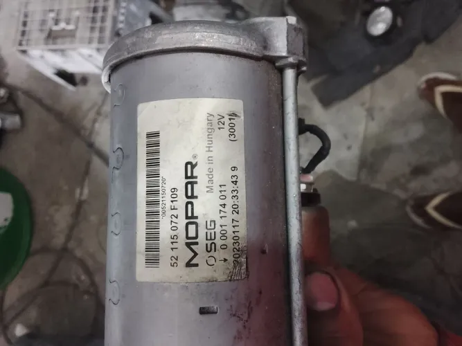 Arranque de Fiat Toro diesel, jeep Compass diesel