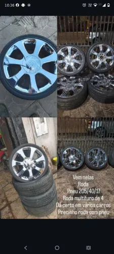 Roda 17 multifuro