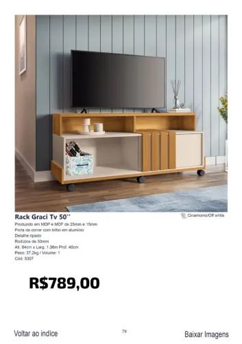 Rack Graci TV "50"