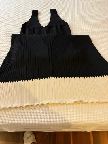 Vestido preto malha 