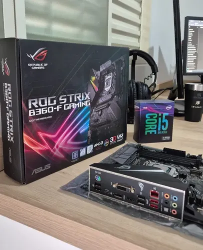 Kit Gamer i5 9600K + Asus B360-F Gaming