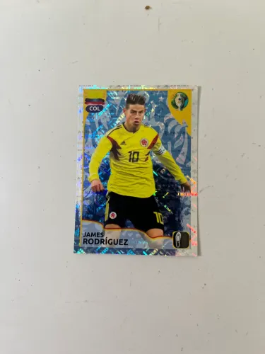 Figurinha brilhante do James Rodriguez