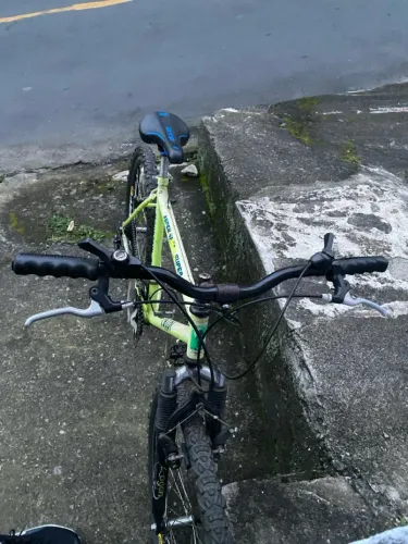 Bicicleta com marcha