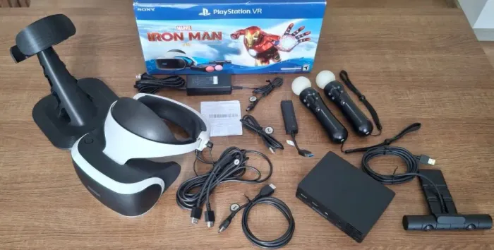 Playstation Vr (cuh-zvr1) Completo | Ps4 E Ps5 Usado (Usado)