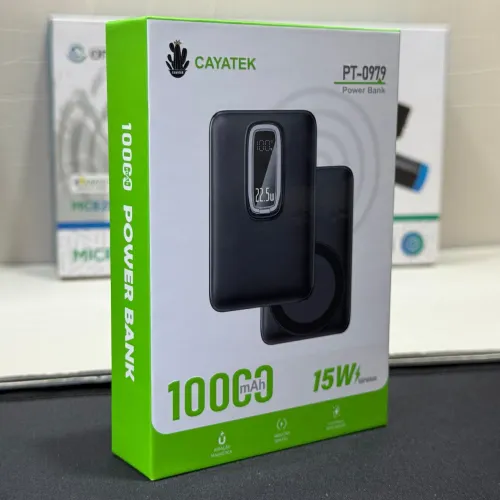 Power bank turbo 22.5w magnético com magsafe sem fio 15W carregador portátil 