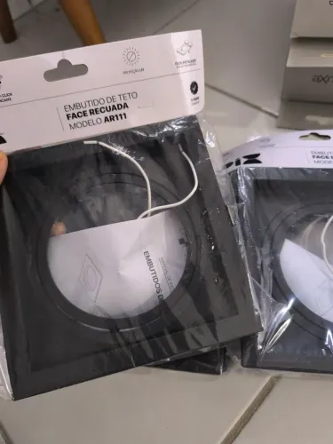 LUMINÁRIAS DE SOBREPOR + LÂMPADAS LED PAR20 - KIT COM 6 UNIDADES DE CADA
