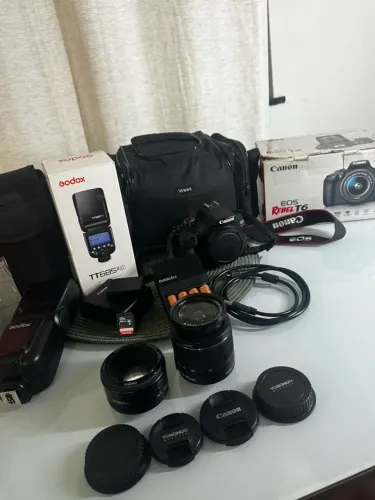 Câmera Cânon T6