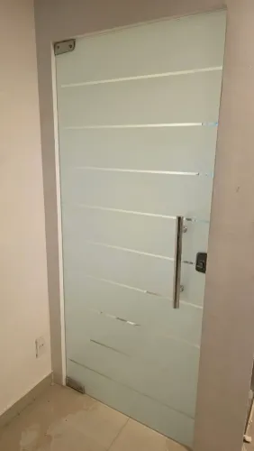 Porta de vidro 90x210