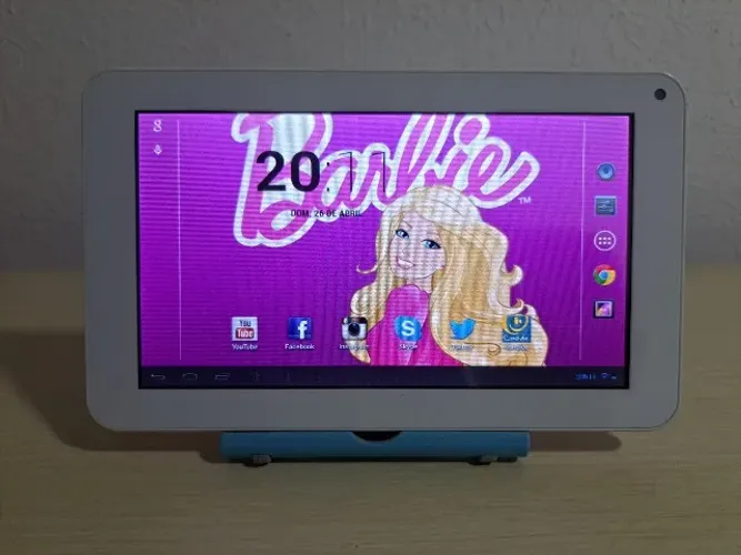 Tablet Candide 8GB LCD 7" Android 4.1 (Jelly Bean) 2 MP Barbie Fantastic (USADO)
