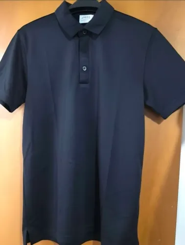 camisa polo zara preta p