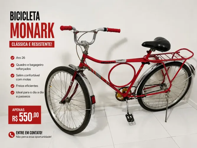 Bicicleta Monark Clássica