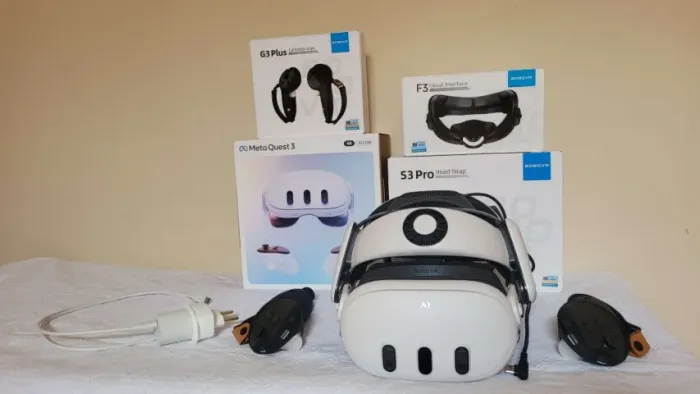 Meta Quest 3 512GB Novo + KIT de Acessórios BoboVR