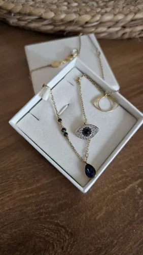Colar Swarovski Olhar Grego