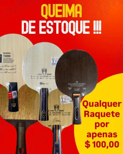 Raquetes de Tênis de mesa