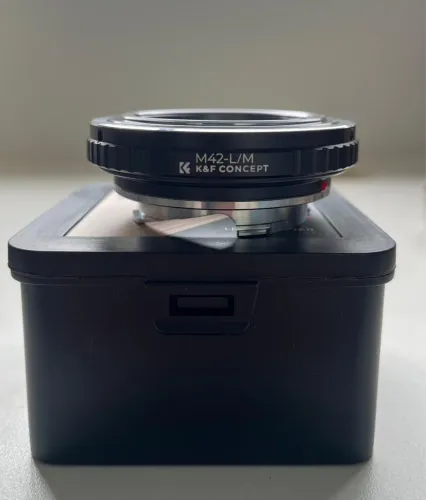 Adaptador de lente M42 para Leica M