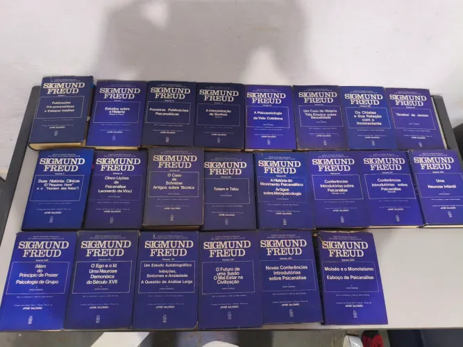 Coleção Obras Psicológicas Completas de Sigmund Freud (Imago) - 1ªEd - 1977