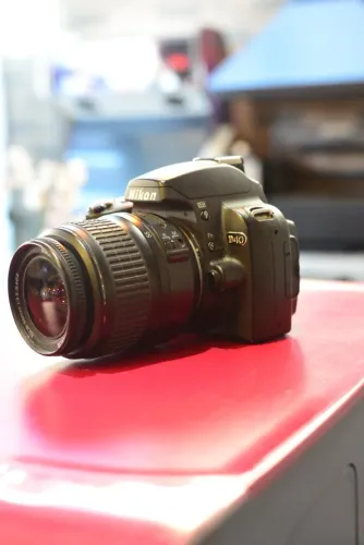 Camera profissional Nikon D40 - Pouquíssimo utilizada, de colecionador