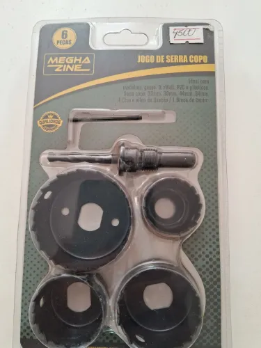 Kit de Serra Copo 6 pecas megazine