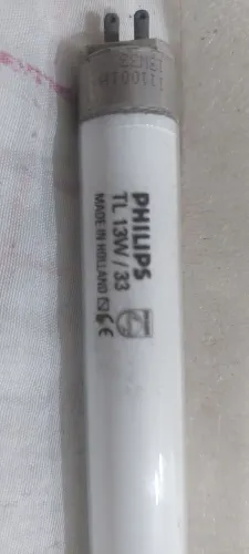 Lâmpada Philips TL 13W/33 T5 mini Made in Holand - Raro Novasa