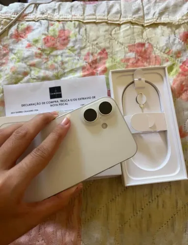 iPhone 16 Branco 128Gb
