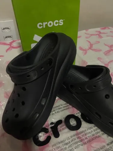 Crocs original plataforma preto