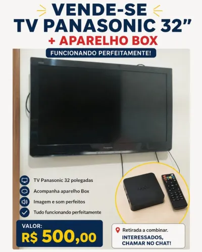 Tv Panasonic 32 polegadas