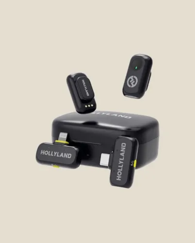 MICROFONE HOLLYLAND LARK M1 COMBO TIPO C / LIGHTING