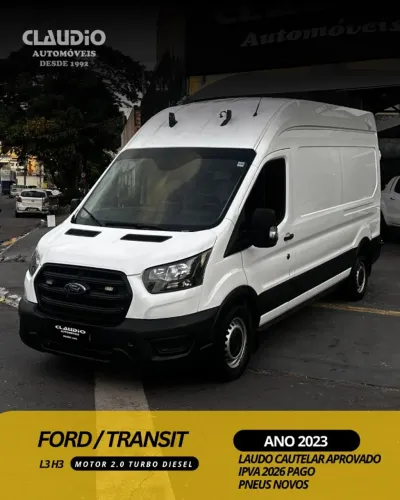 Ford Transit Furgão 2.0 Longo Turbo Diesel 2023