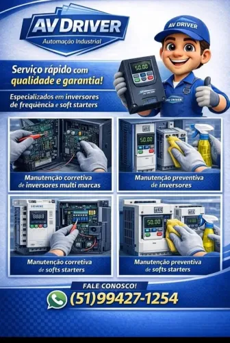 Inversor de frequência Weg CFW08 