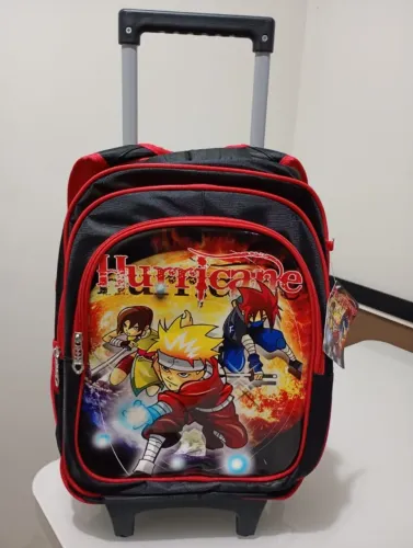 Mochilas Infantil com rodinhas e alça (NOVA)