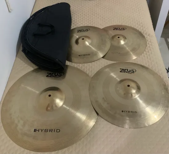 Kit de pratos Zeus Hybrid Set C 
