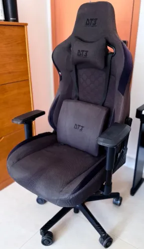 Cadeira Ergonômica Gamer DT3 Rhino Fabric Elite Grafite