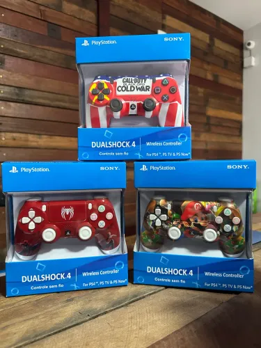 CONTROLE PS4 TV PC ENTREGAMOS COM GARANTIA