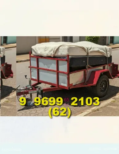 frete para transporte de cargas AGORA em Goiânia, chame no zap!