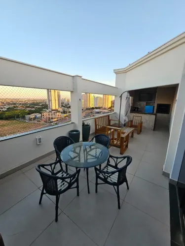 COBERTURA MOBILIADA P/LOCAÇÃO 4 SUÍTES GOURMET PISCINA PRIVATIVA - 233M²-Centro Políftico-