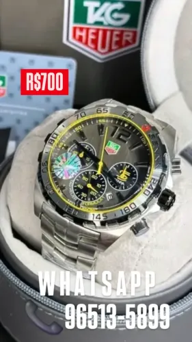 Relógio Tag Heuer Senna F1 Multifuncional  - Entregamos