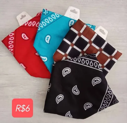 Bandana unissex lenço
