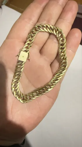 Pulseira de ouro 18k