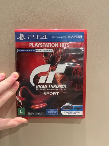 Gran Turismo Sport com modo PlayStation vr incluído ps4