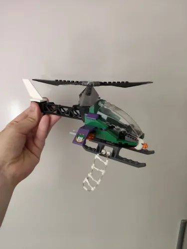 Lego helicóptero do Coringa
