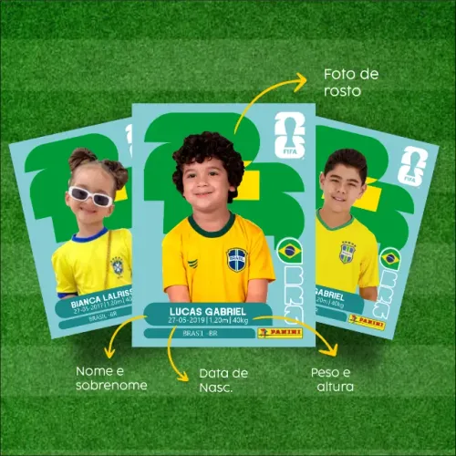 04 Figurinhas Personalizadas Copa 2026